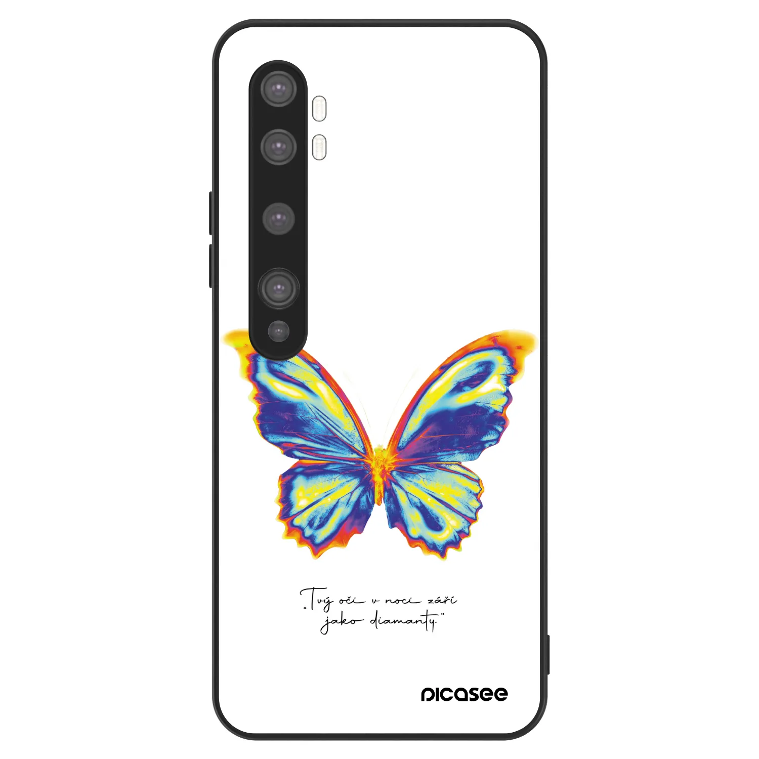Picasee ULTIMATE CASE za Xiaomi Mi Note 10 (Pro) - Diamanty White