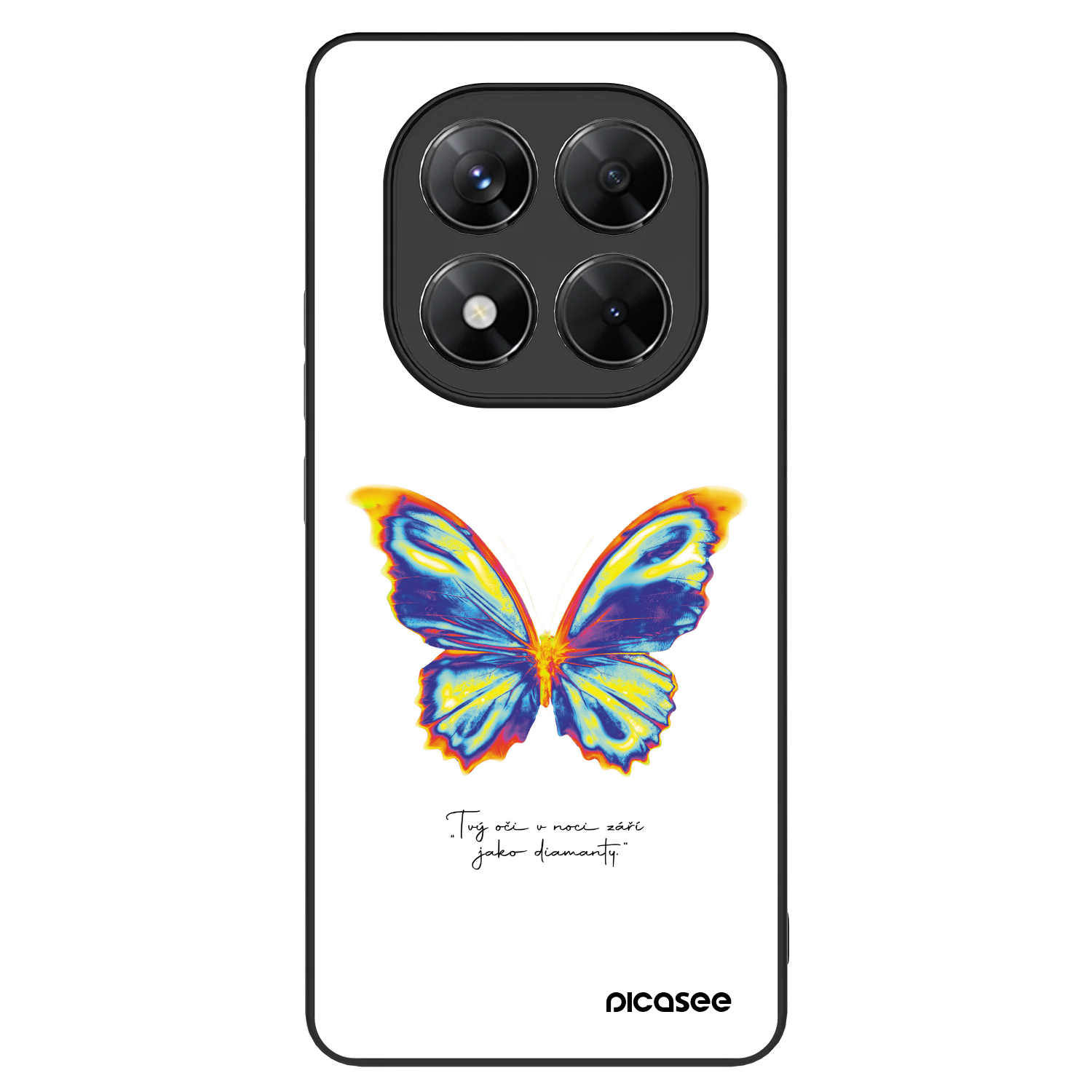 Picasee ULTIMATE CASE za Xiaomi Redmi Note 14 Pro 5G - Diamanty White