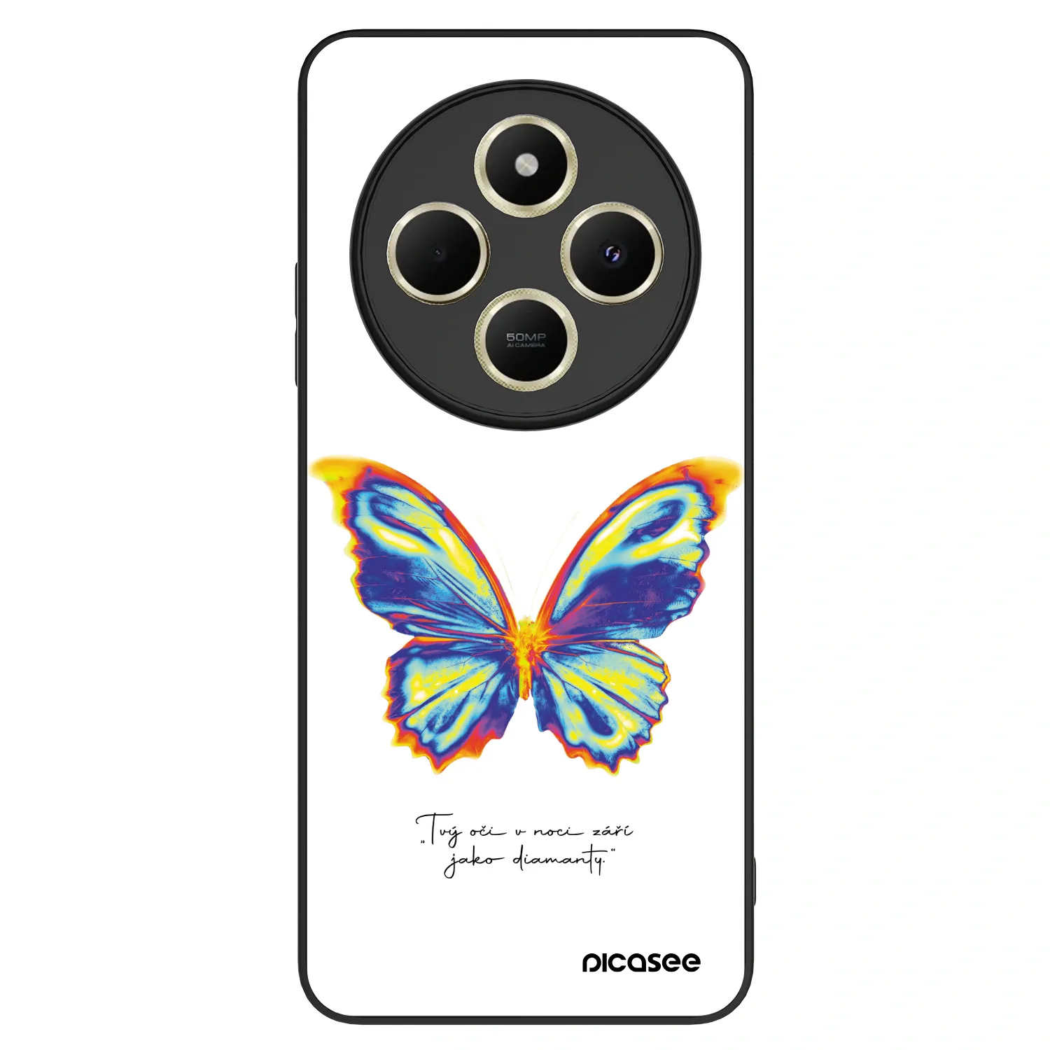 Picasee ULTIMATE CASE za Xiaomi Redmi 14C - Diamanty White