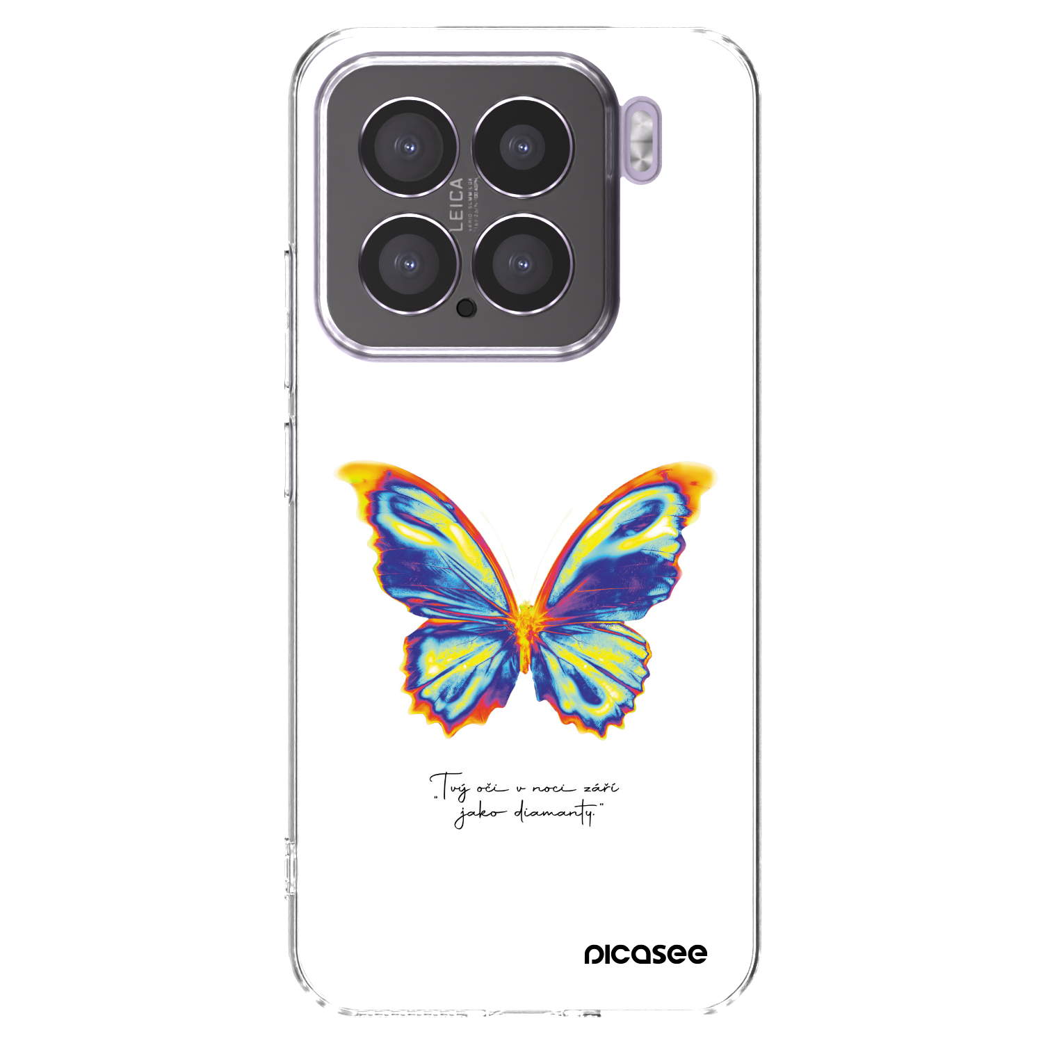 Picasee silikonska prozirna maskica za Xiaomi 15 - Diamanty White