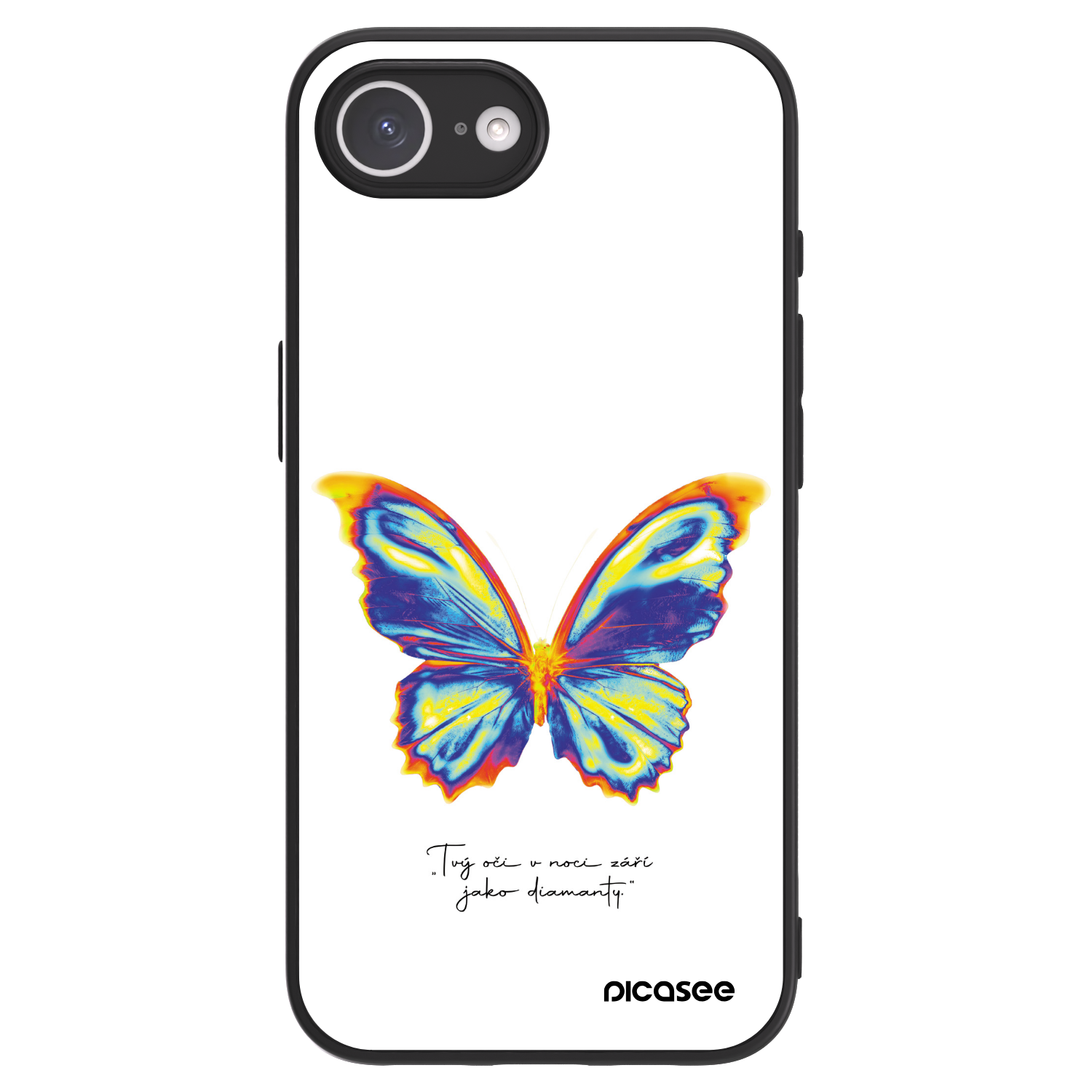 Picasee ULTIMATE CASE MagSafe za Apple iPhone 16e - Diamanty White