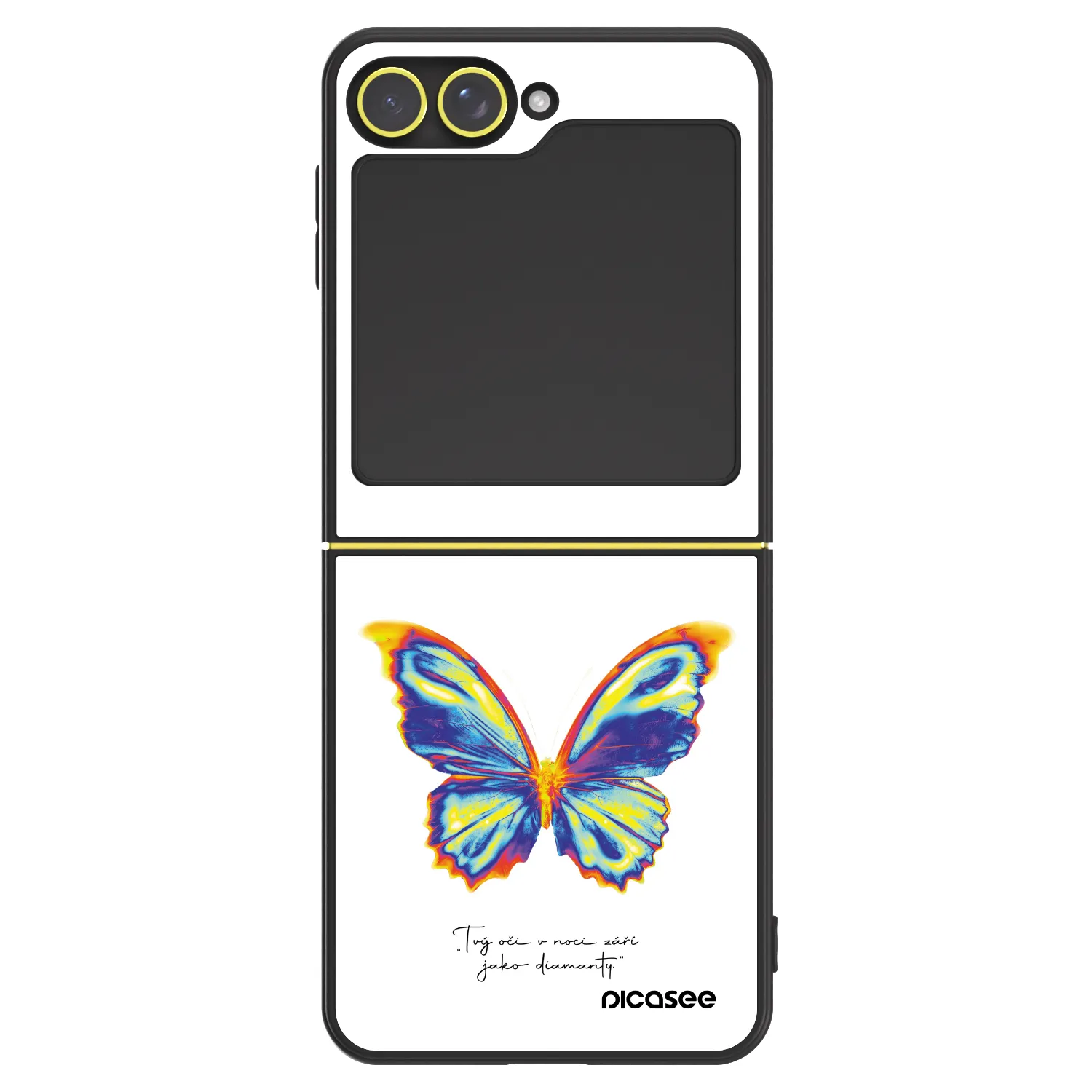 Picasee ULTIMATE CASE za Samsung Galaxy Z Flip6 5G - Diamanty White