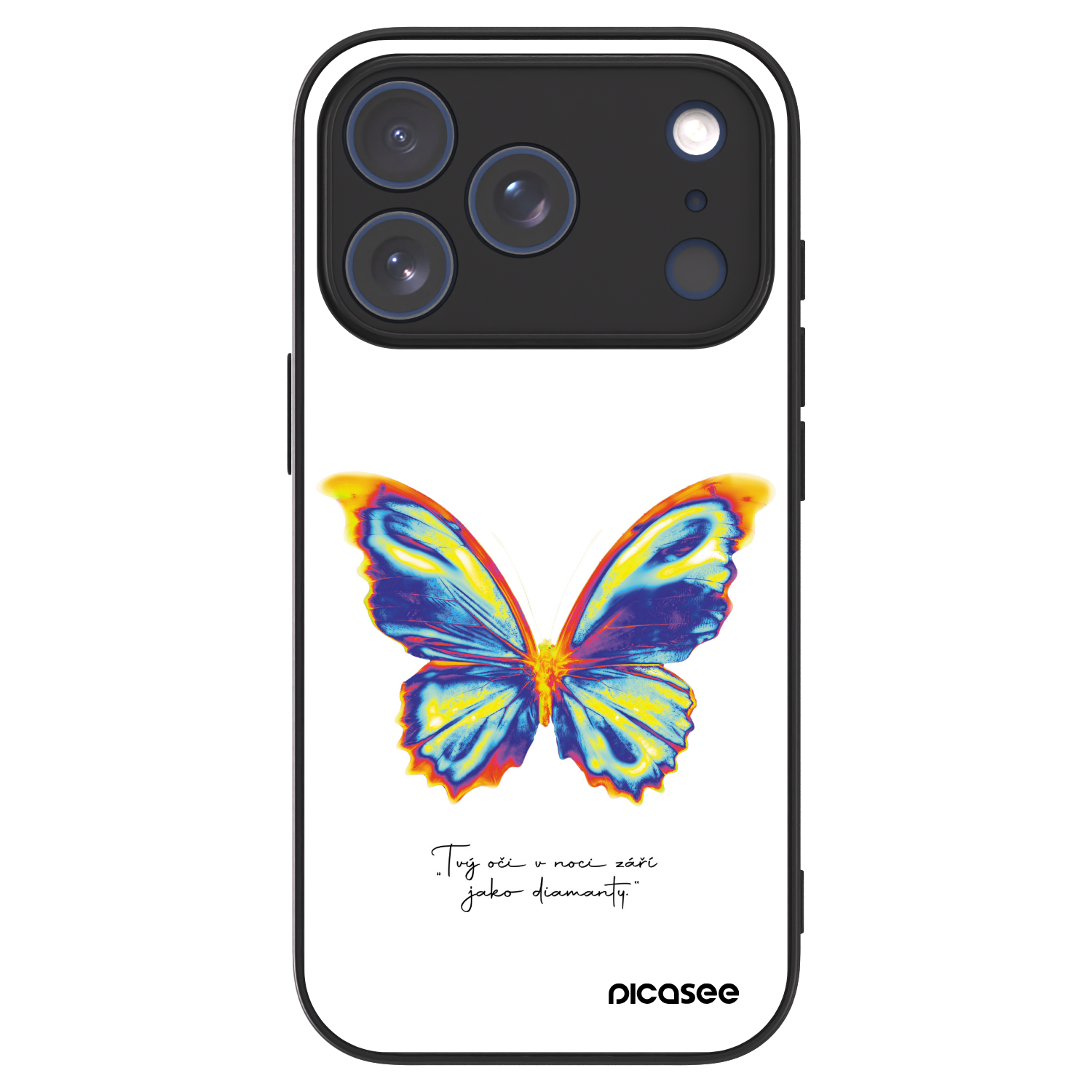 Picasee ULTIMATE CASE MagSafe za Apple iPhone 17 Pro - Diamanty White