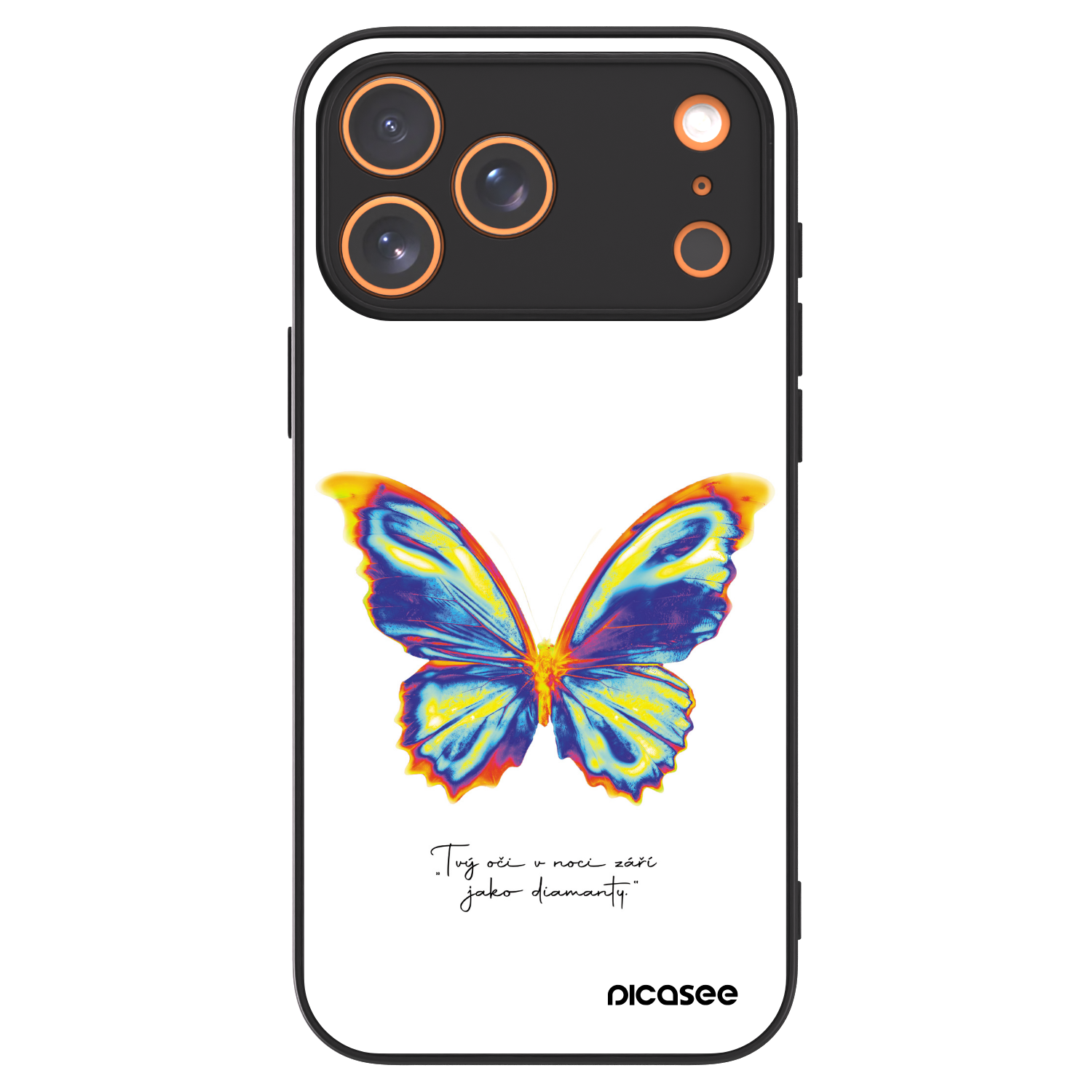 Picasee ULTIMATE CASE MagSafe za Apple iPhone 17 Pro Max - Diamanty White