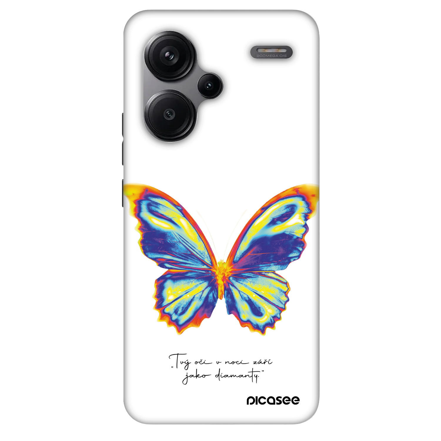 Picasee Fashion Case za Xiaomi Redmi Note 13 Pro+ 5G - Diamanty White