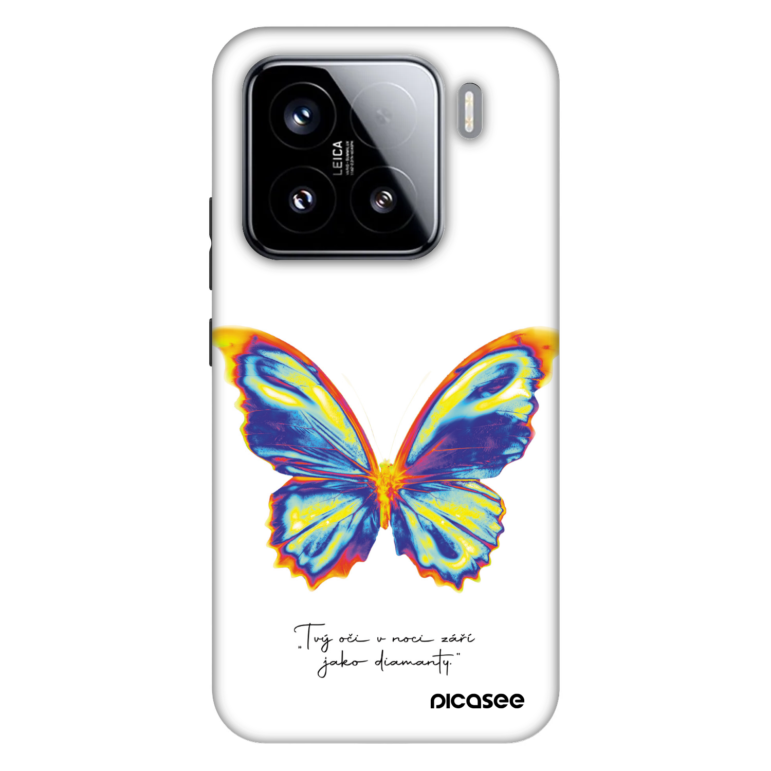 Picasee Fashion Case za Xiaomi 15 - Diamanty White