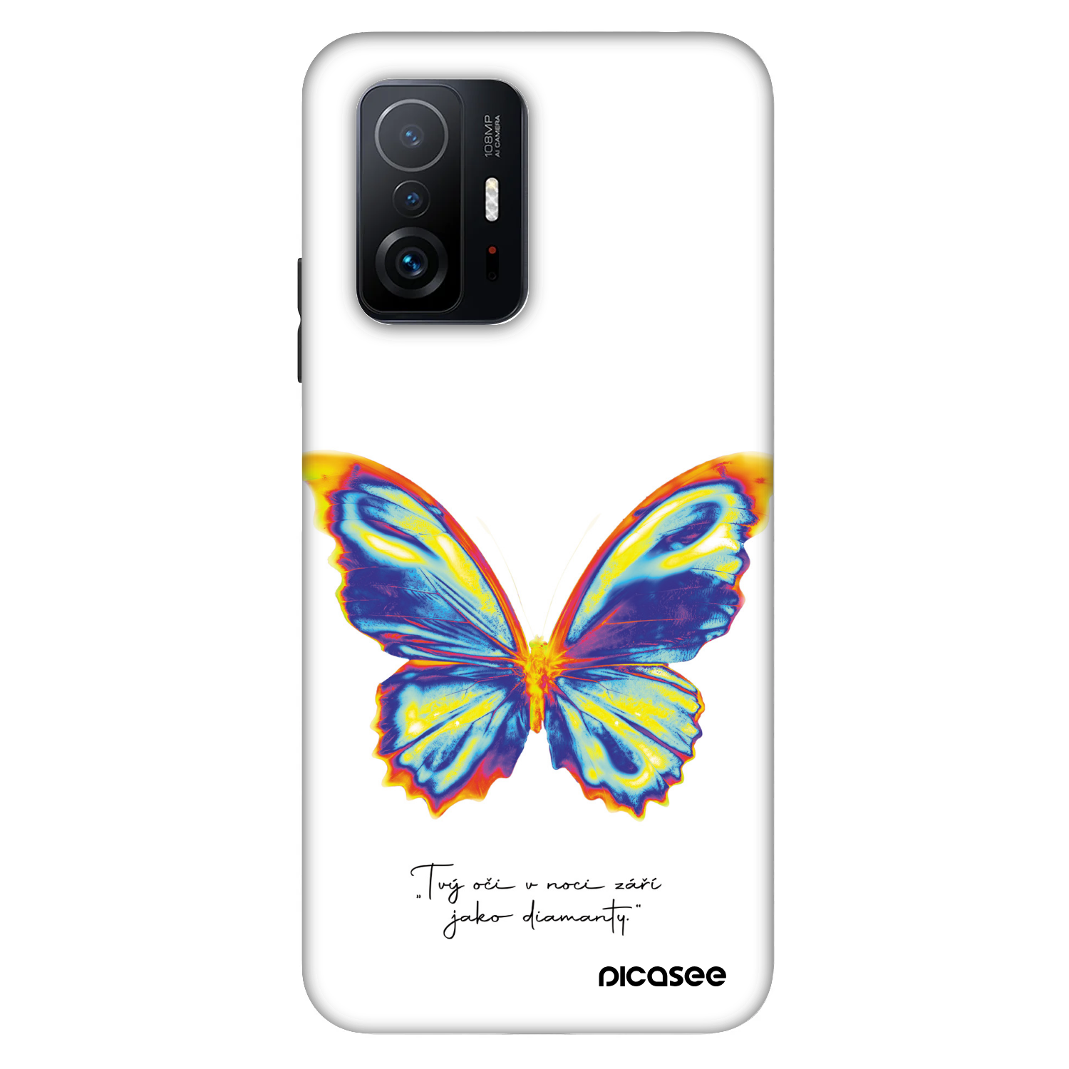 Picasee Fashion Case za Xiaomi 11T Pro - Diamanty White