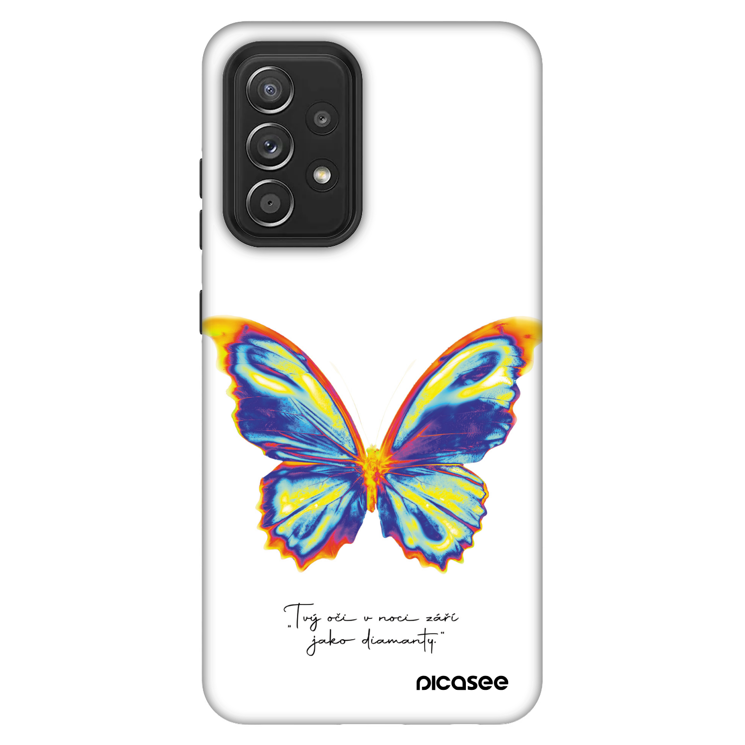 Picasee Fashion Case za Samsung Galaxy A52s 5G A528B - Diamanty White