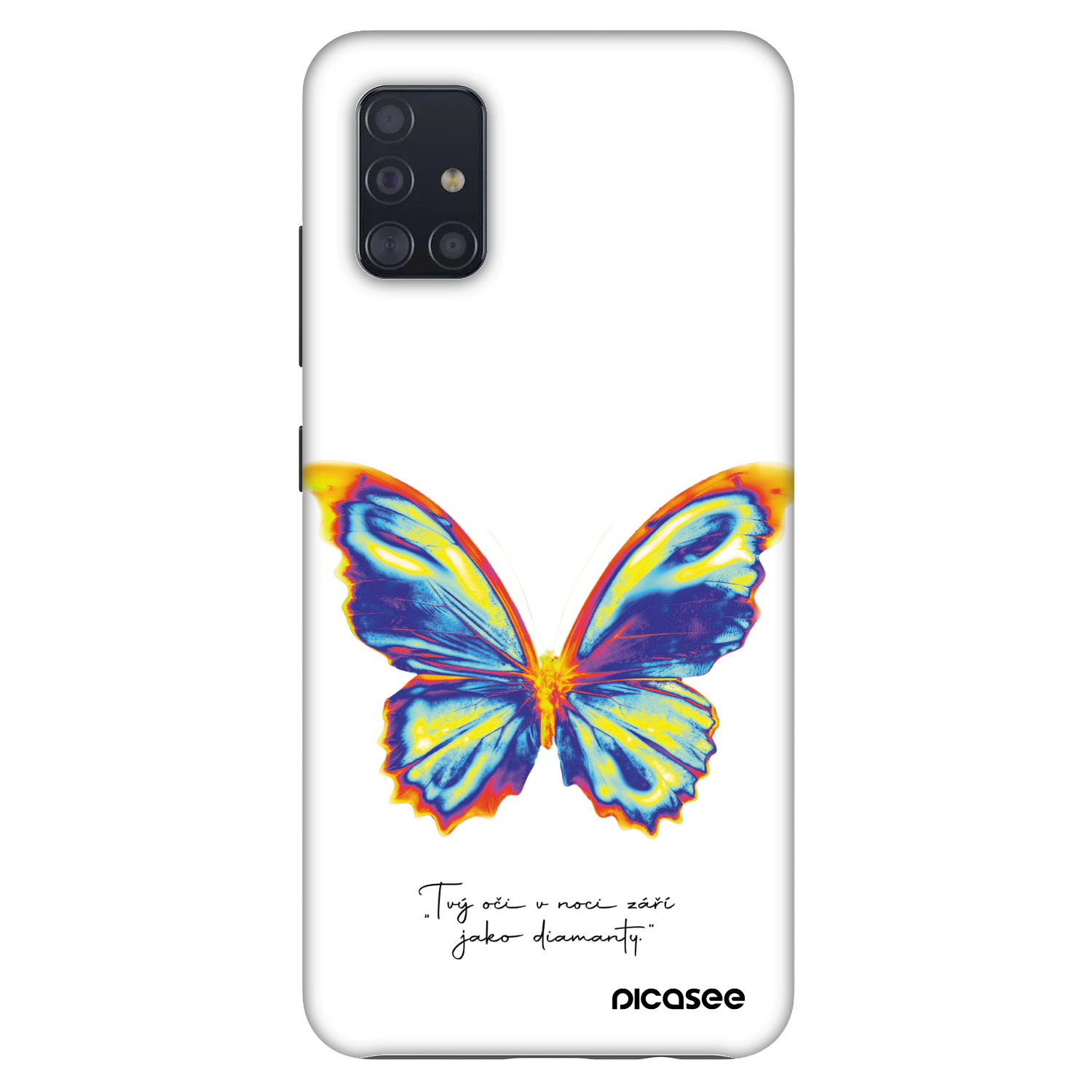 Picasee Fashion Case za Samsung Galaxy A51 A515F - Diamanty White
