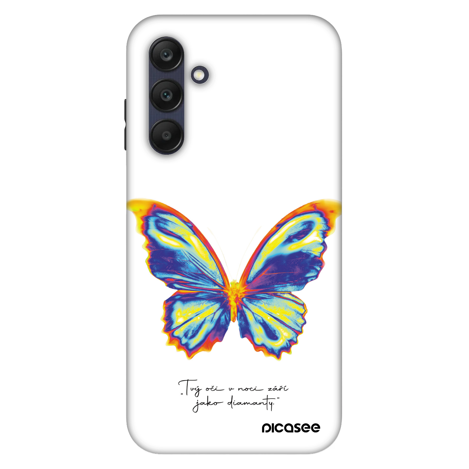 Picasee Fashion Case za Samsung Galaxy A25 A256B 5G - Diamanty White