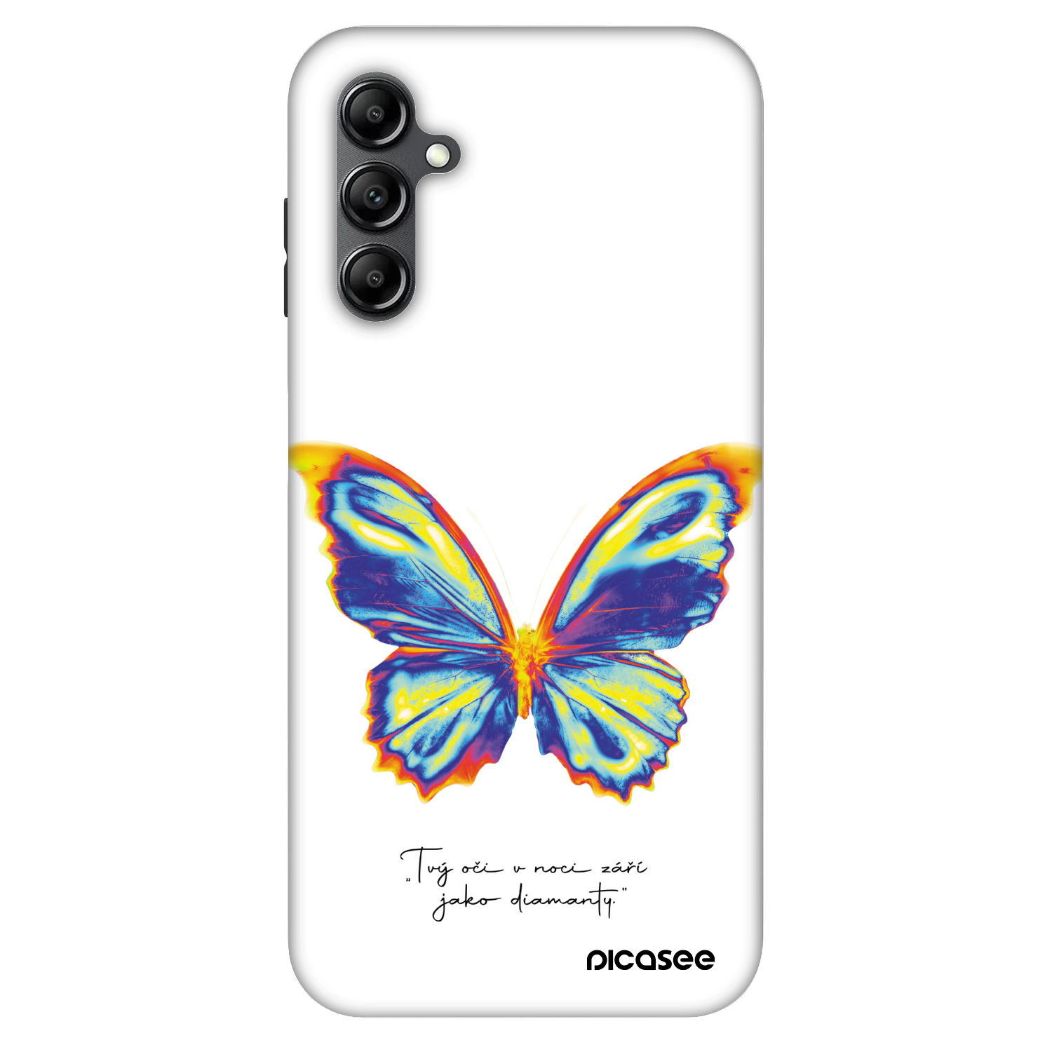 Picasee Fashion Case za Samsung Galaxy A14 4G A145R - Diamanty White