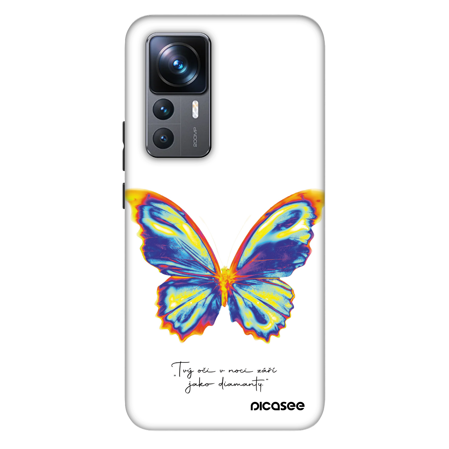 Picasee Fashion Case za Xiaomi 12T - Diamanty White