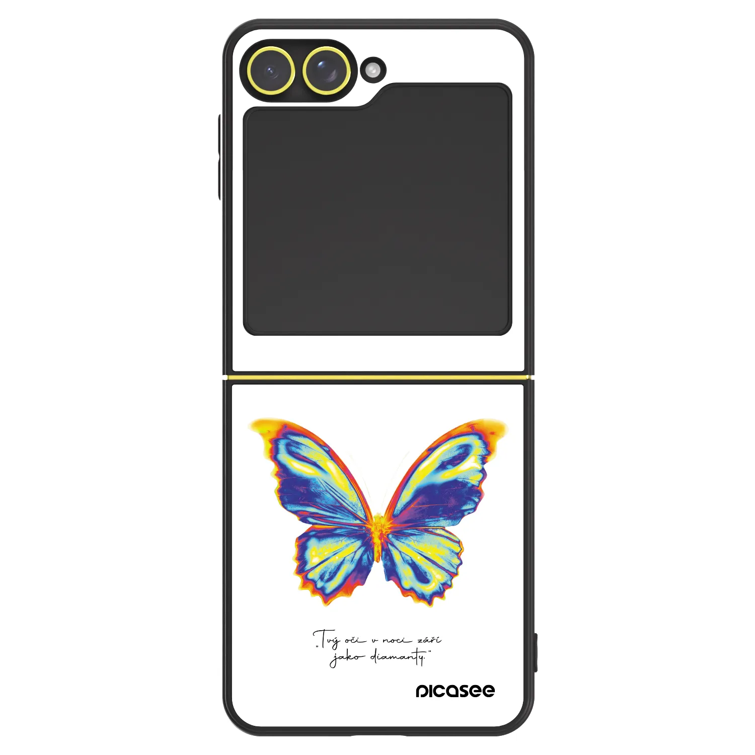 Picasee ULTIMATE CASE za Samsung Galaxy Z Flip7 FE 5G - Diamanty White