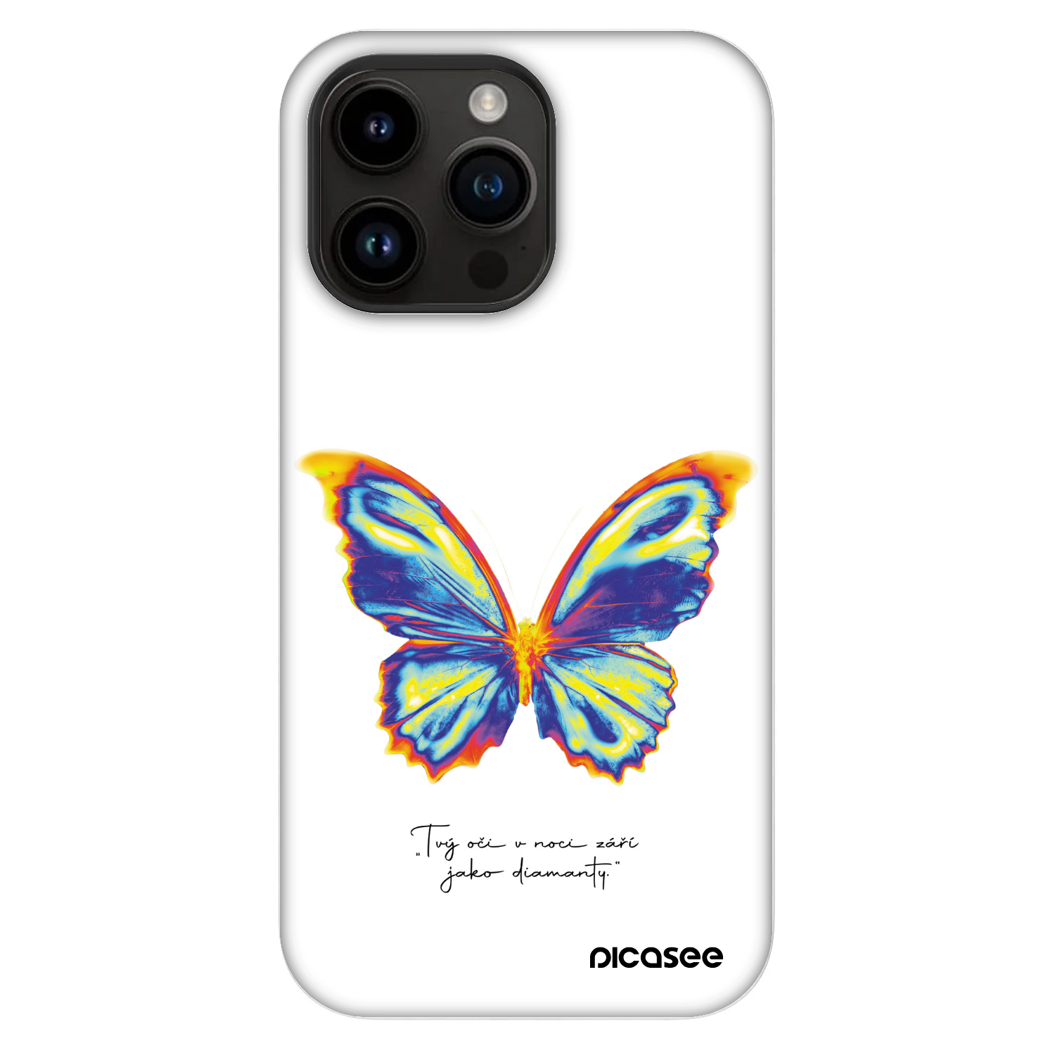 Picasee Fashion Case MagSafe za Apple iPhone 14 Pro Max - Diamanty White