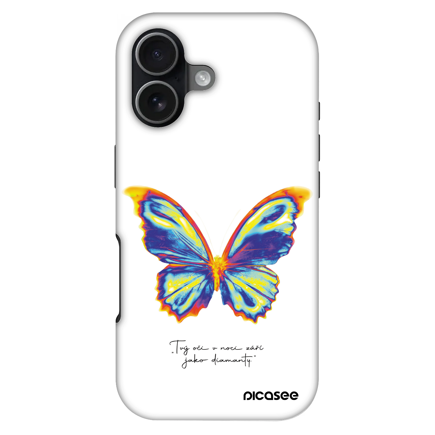 Picasee Fashion Case MagSafe za Apple iPhone 17 - Diamanty White