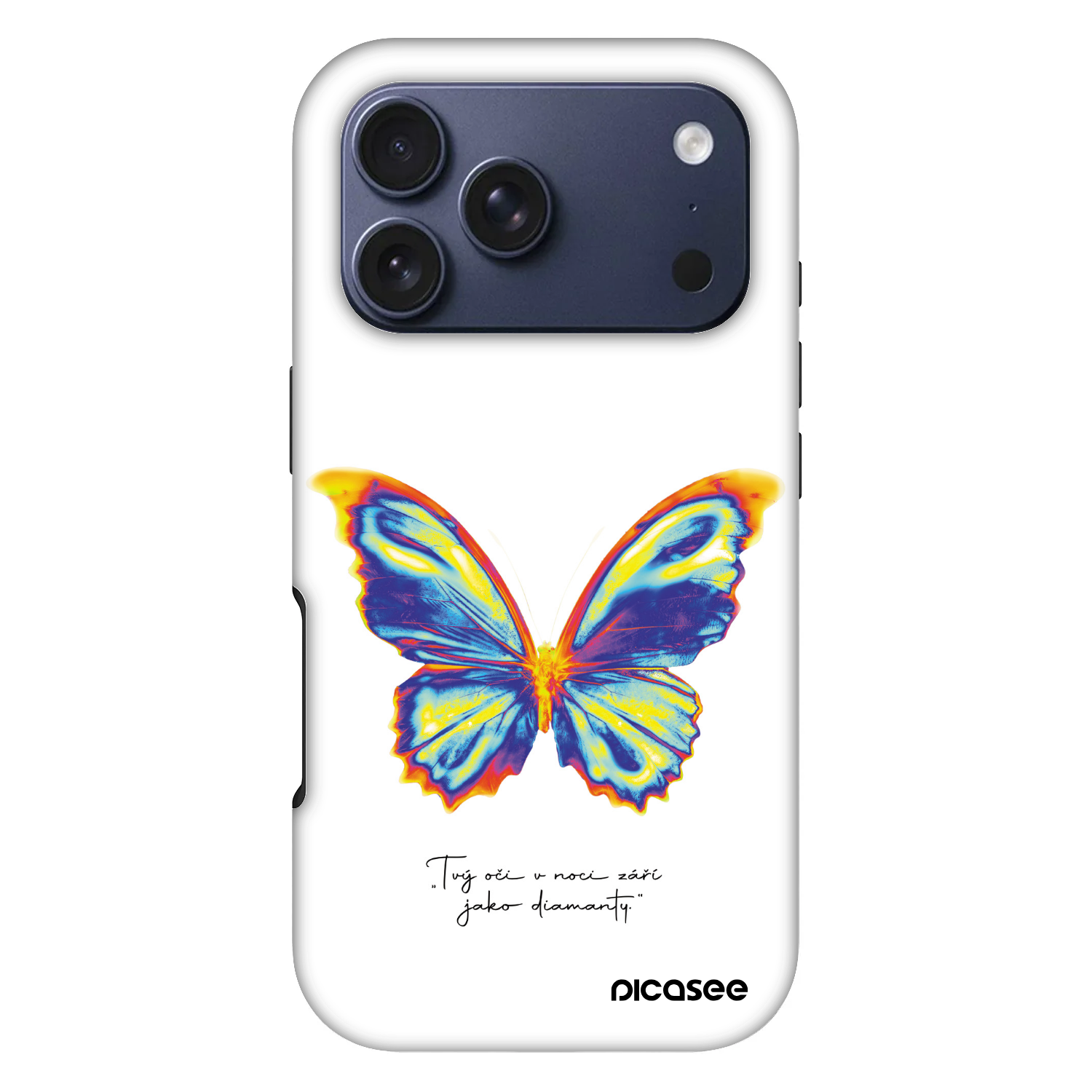 Picasee Fashion Case MagSafe za Apple iPhone 17 Pro - Diamanty White