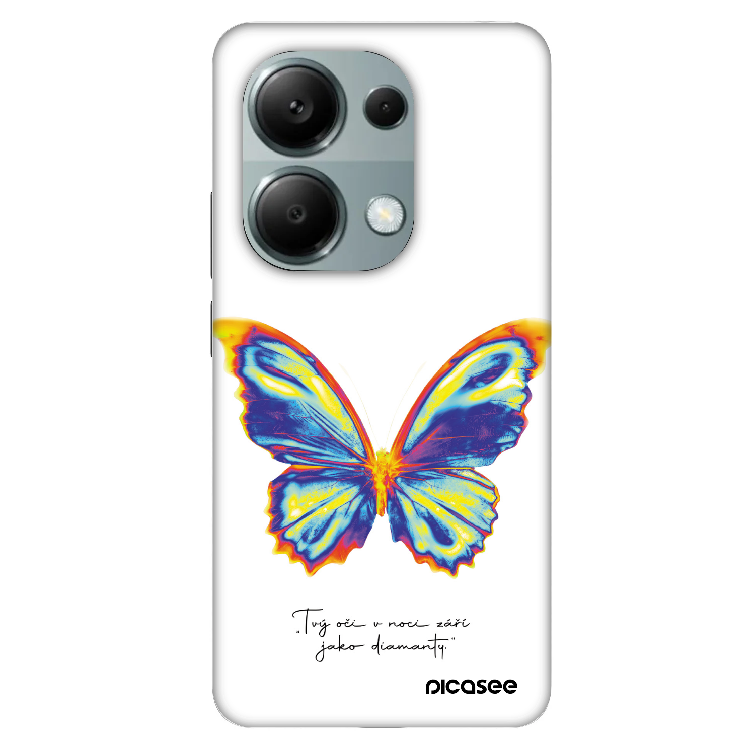 Picasee Fashion Case za Xiaomi Redmi Note 13 Pro 4G - Diamanty White
