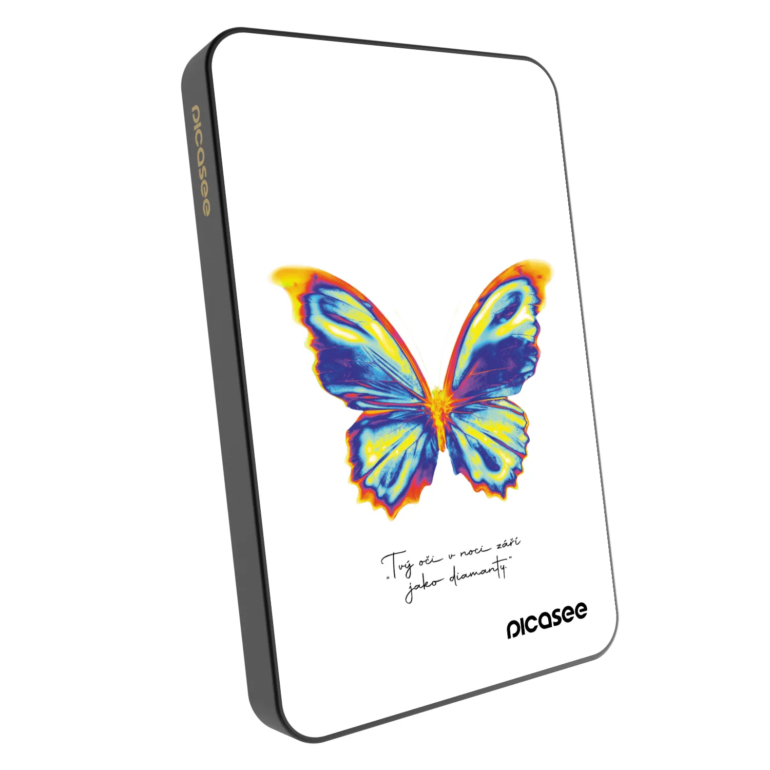 Picasee Prijenosni punjač s MagSafe 5 000 mAh Sivo - Diamanty White