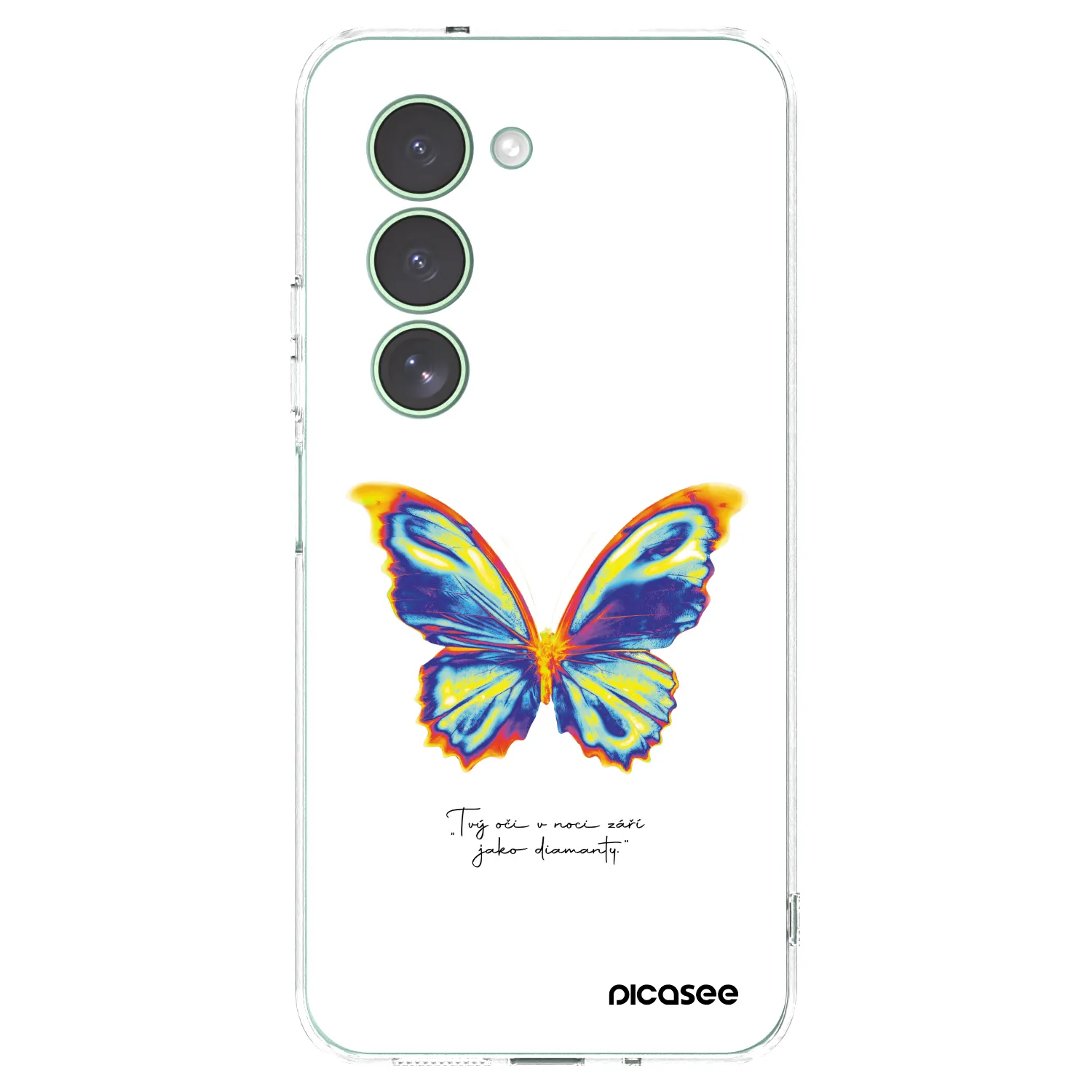 Picasee silikonska prozirna maskica za Xiaomi Redmi 15 5G - Diamanty White