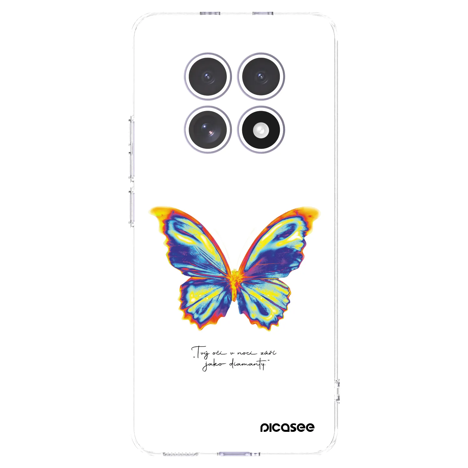 Picasee silikonska prozirna maskica za Xiaomi Redmi Note 15 - Diamanty White