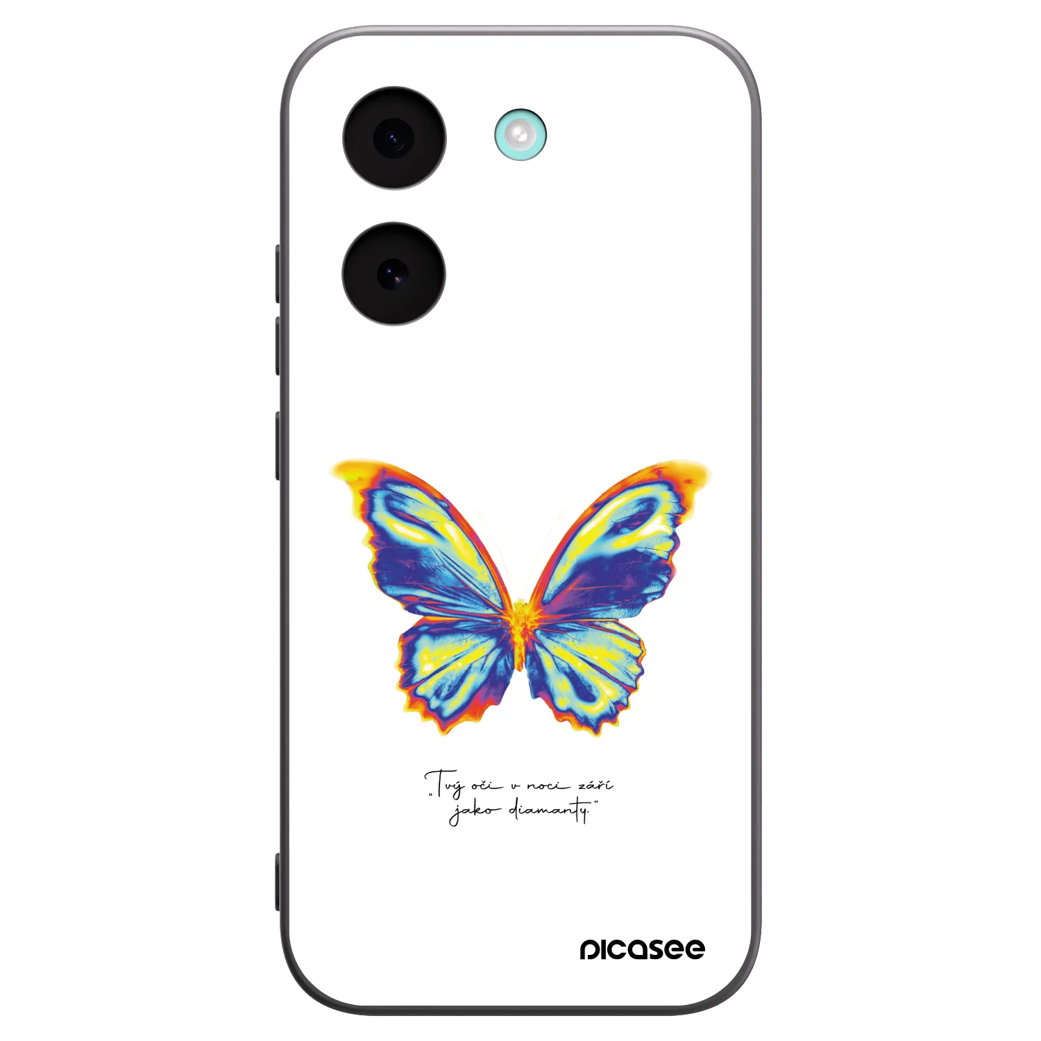 Picasee crna silikonska maskica za Xiaomi Poco X8 Pro - Diamanty White
