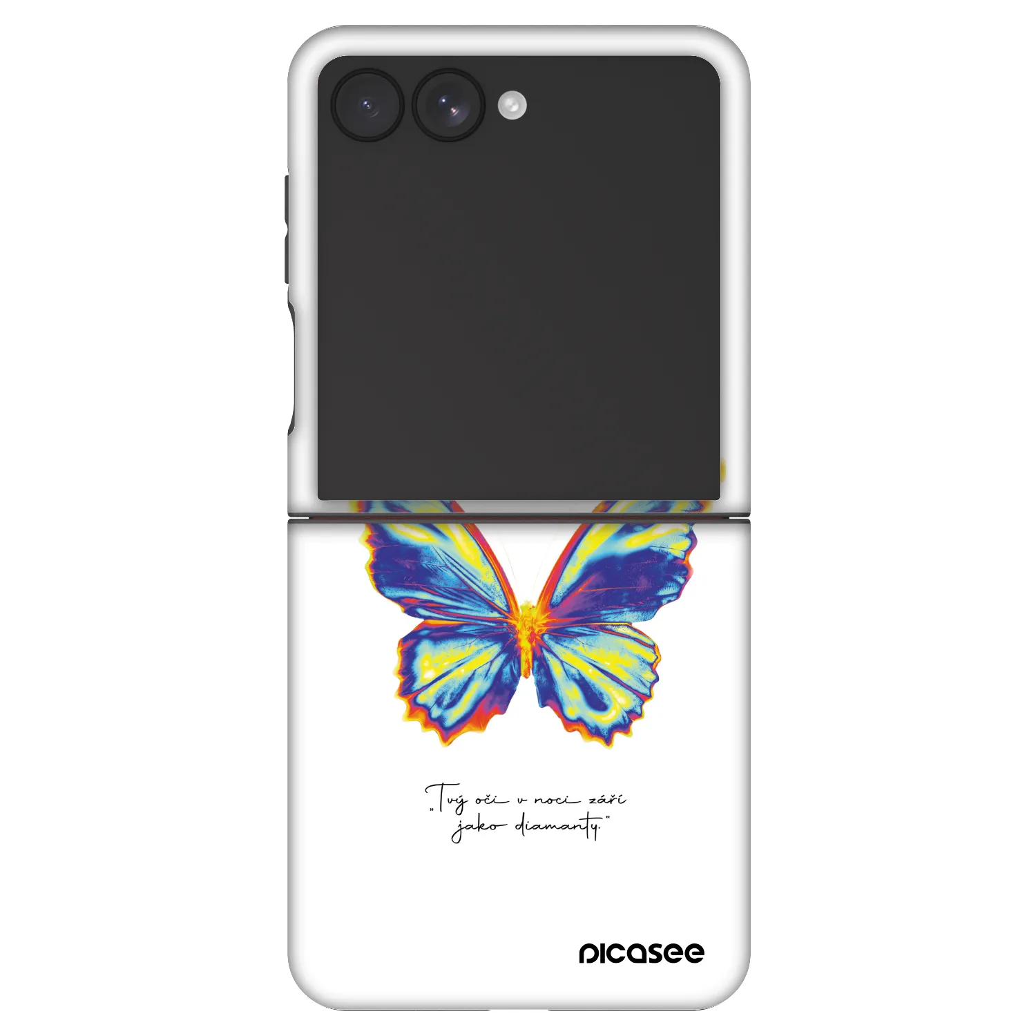Picasee Fashion Case za Samsung Galaxy Z Flip7 5G - Diamanty White