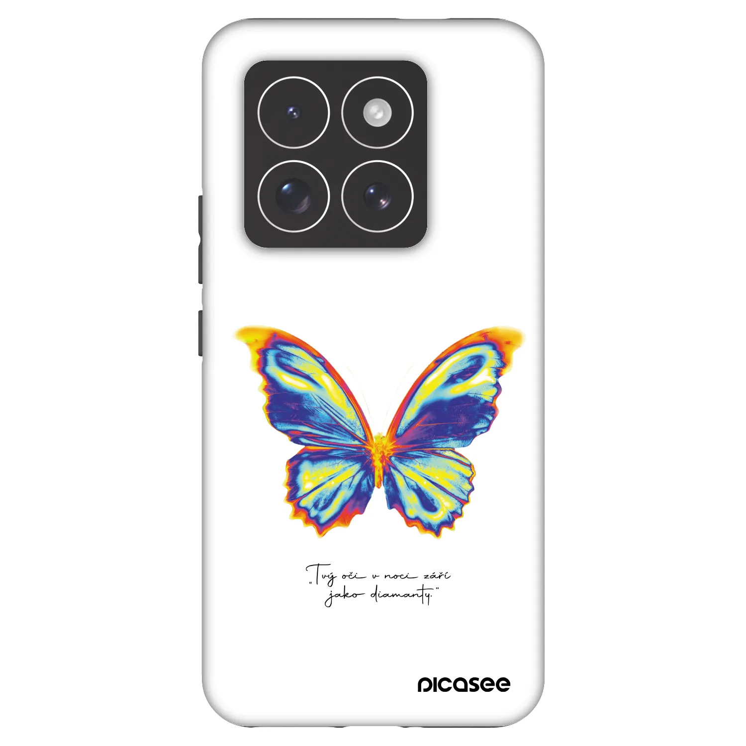 Picasee Fashion Case za Xiaomi 14 Pro - Diamanty White