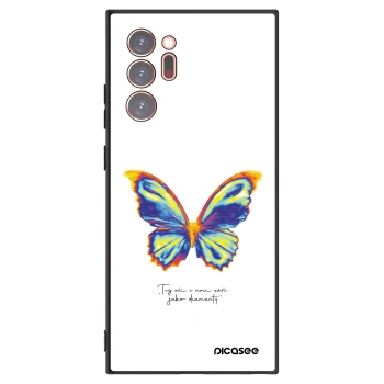 Picasee crna silikonska maskica za Samsung Galaxy Note 20 Ultra - Diamanty White