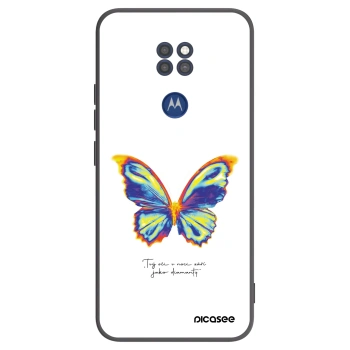 Maskica za Motorola Moto G9 Play - Diamanty White