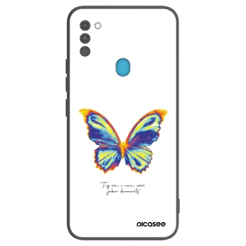 Maskica za Samsung Galaxy M11 - Diamanty White