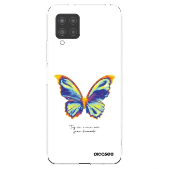 Picasee silikonska prozirna maskica za Samsung Galaxy A42 A426B - Diamanty White