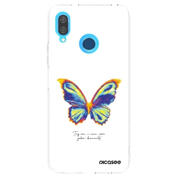Picasee silikonska prozirna maskica za Huawei P20 Lite - Diamanty White