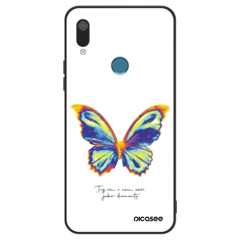 Maskica za Huawei Y7 2019 - Diamanty White