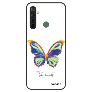 Maskica za Realme 6i - Diamanty White