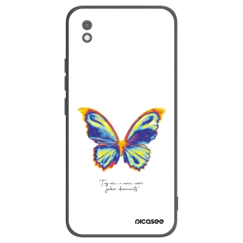Picasee crna silikonska maskica za Xiaomi Redmi 9AT - Diamanty White