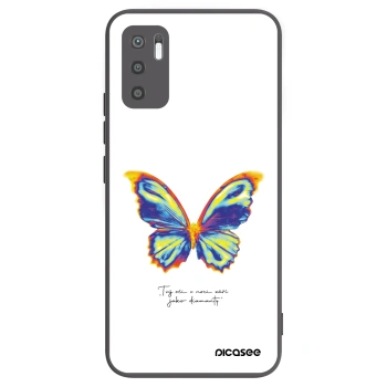 Picasee crna silikonska maskica za Xiaomi Redmi Note 10 5G - Diamanty White