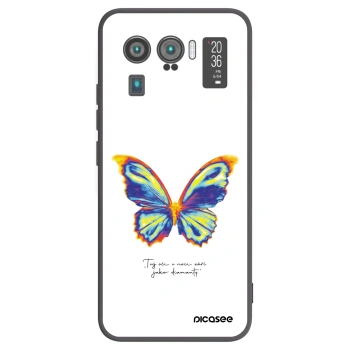 Picasee crna silikonska maskica za Xiaomi Mi 11 Ultra - Diamanty White