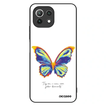 Maskica za Xiaomi Mi 11 Lite - Diamanty White