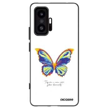 Picasee crna silikonska maskica za Xiaomi 11T Pro - Diamanty White