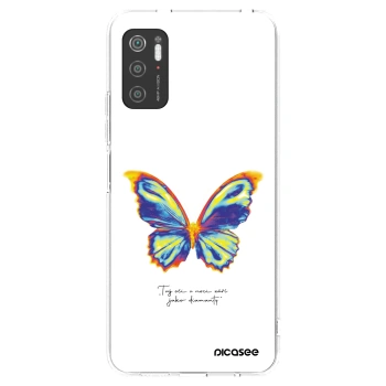 Picasee silikonska prozirna maskica za Xiaomi Poco M3 Pro 5G - Diamanty White