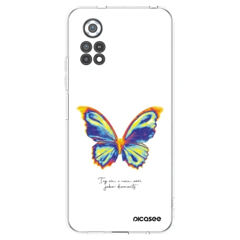Picasee silikonska prozirna maskica za Xiaomi Poco X4 Pro 5G - Diamanty White