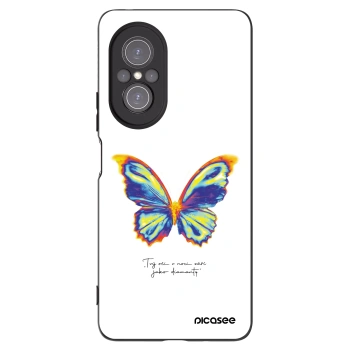 Picasee crna silikonska maskica za Huawei Nova 9 SE - Diamanty White