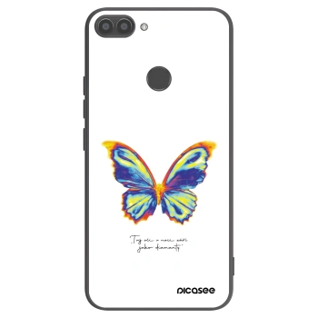 Maskica za Huawei P Smart - Diamanty White