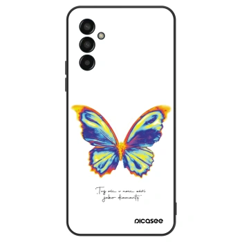 Maskica za Samsung Galaxy M13 M135F - Diamanty White