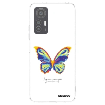 Picasee silikonska prozirna maskica za Xiaomi 12 Lite - Diamanty White