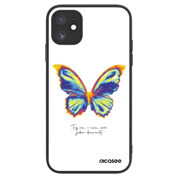 Picasee ULTIMATE CASE MagSafe za Apple iPhone 11 - Diamanty White