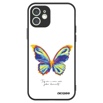 Picasee ULTIMATE CASE MagSafe za Apple iPhone 12 - Diamanty White