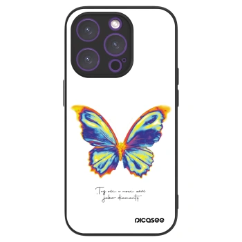 Picasee ULTIMATE CASE MagSafe za Apple iPhone 14 Pro - Diamanty White