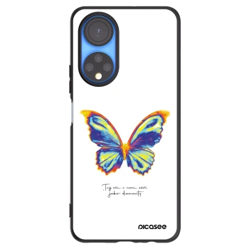 Picasee crna silikonska maskica za Honor X7 - Diamanty White