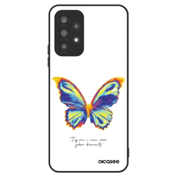 Maskica za Samsung Galaxy A73 5G - Diamanty White